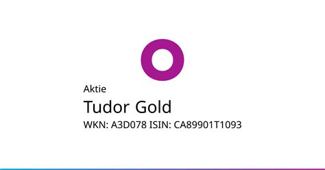 TUDOR GOLD AKTIE Realtime.